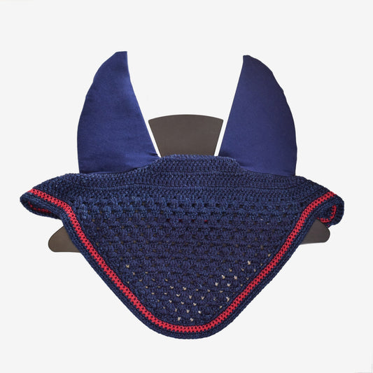 HANDMADE HEADPHONES - BLUE/BORDEAUX