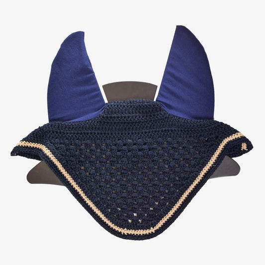 HANDMADE HEADPHONES - BLUE/BEIGE