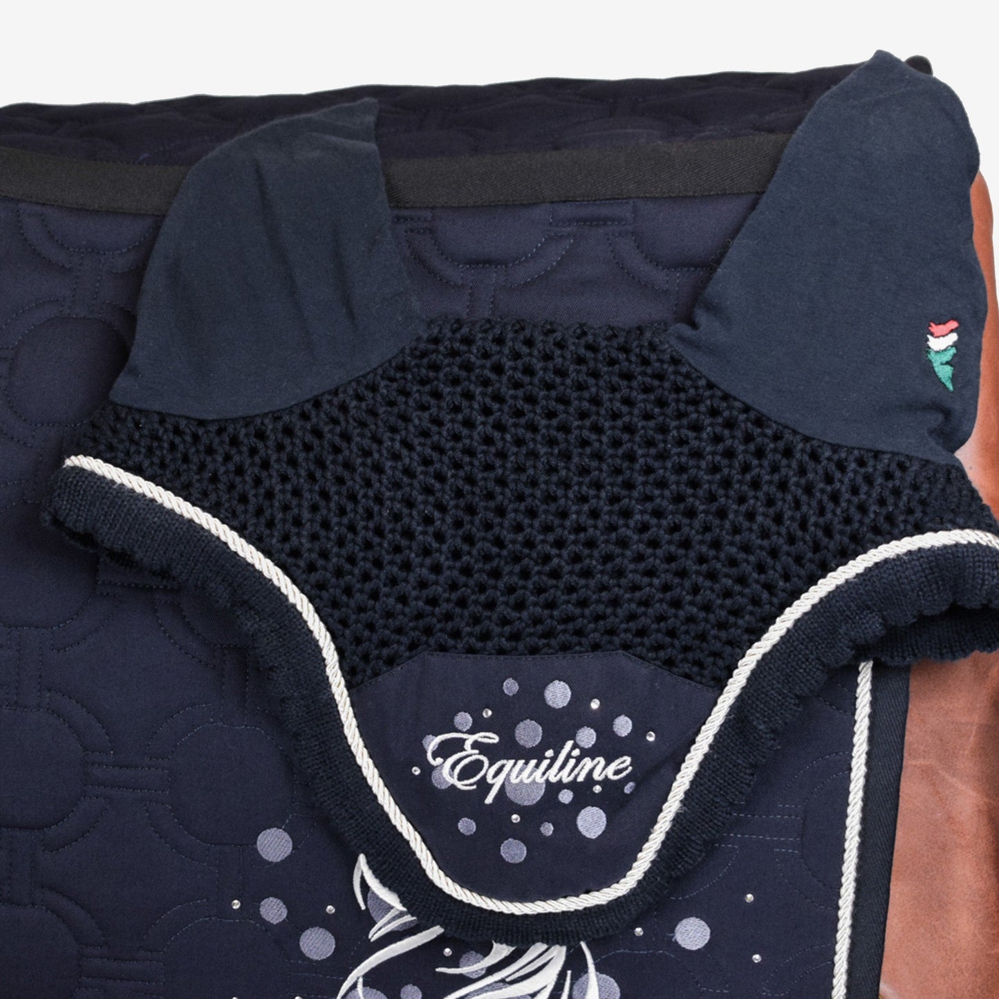 SOTTOSELLA E CUFFIETTA EQUILINE DRESSAGE - BLU