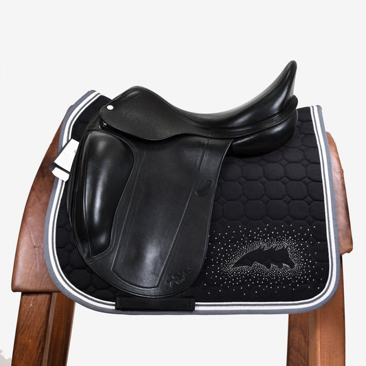 JOYCE DRESSAGE SADDLE PAD - BLACK