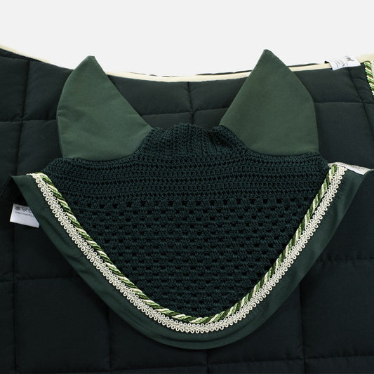 MARTA MORGAN SADDLE PAD AND HOOD - GREEN