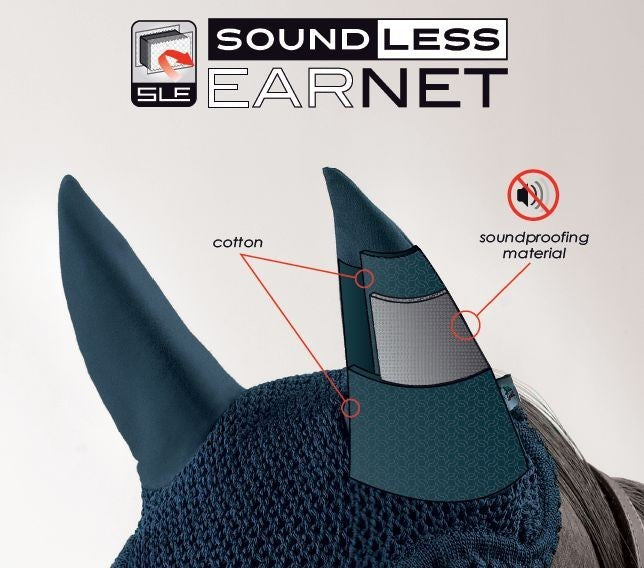 EQUILINE SOUNDPROOF PONY HOOD - BLACK