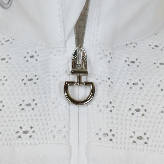 CT LIGHTWEIGHT PIQUET COMPETITION SHIRT - WHITE