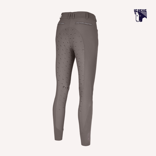 PANTALONI PIKEUR CEELINA - TORTORA