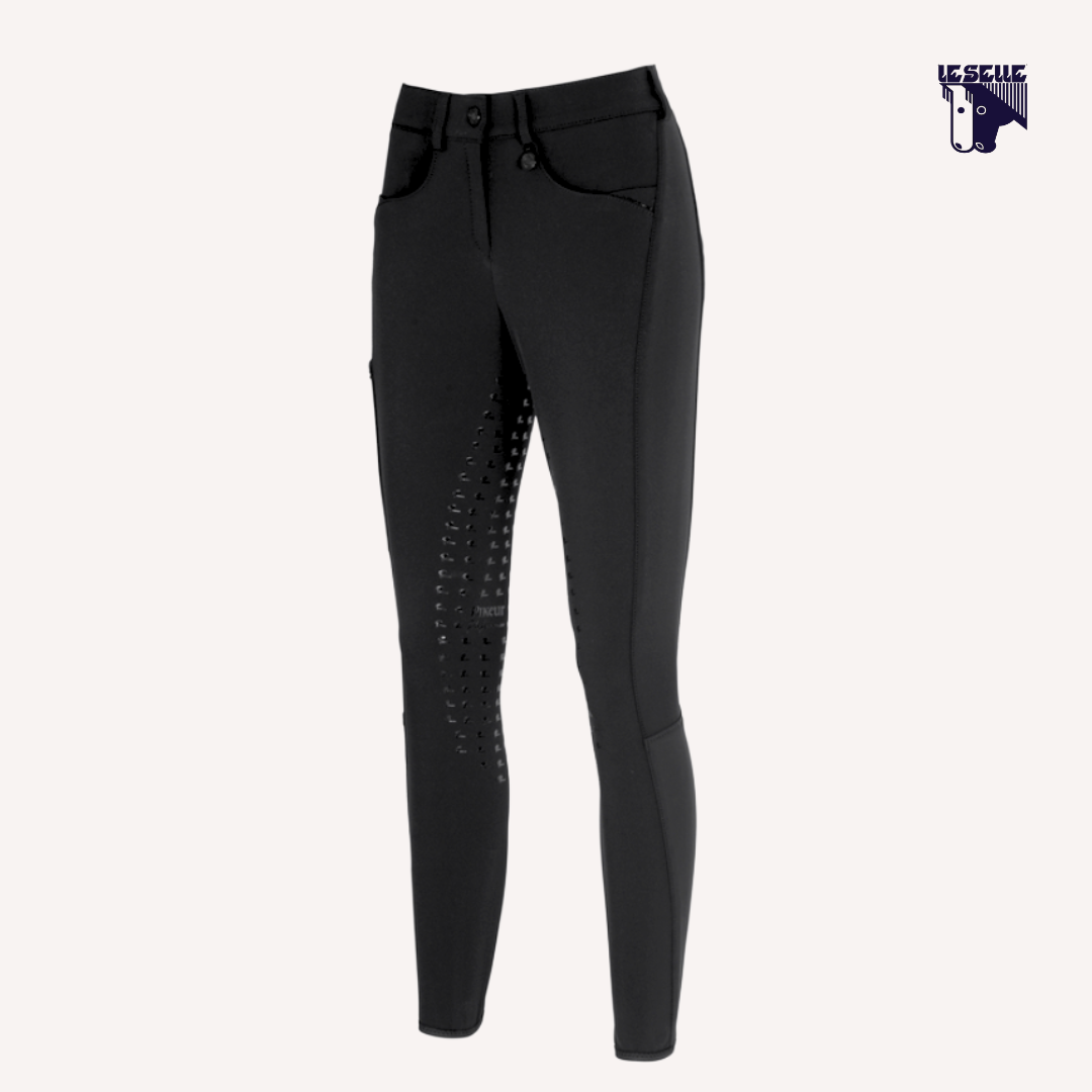 PANTALONI PIKEUR OLIVIA - NERO