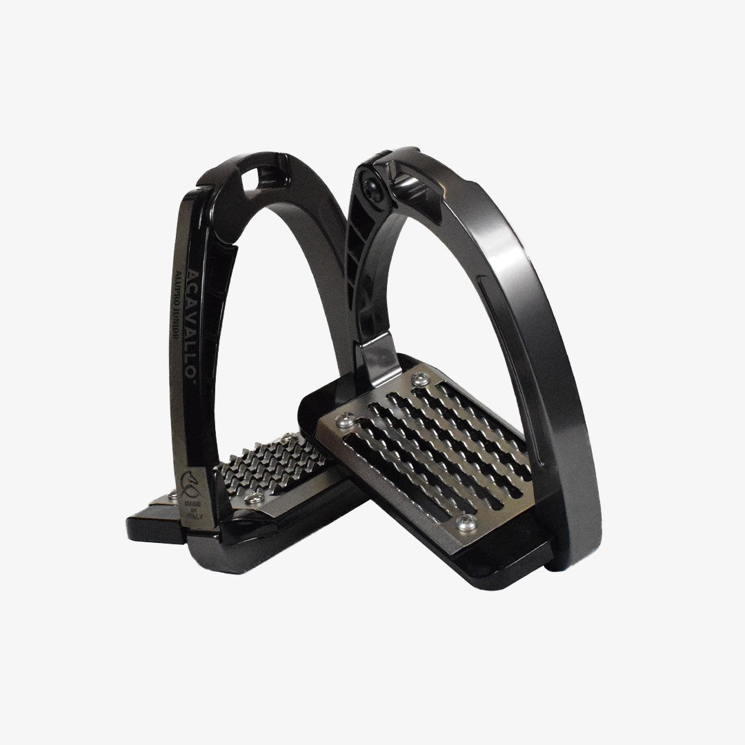 ALUPRO JUNIOR HORSE STIRRUPS - TITANIUM