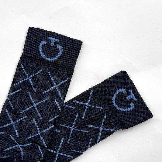 WOOL CT SOCKS - BLUE