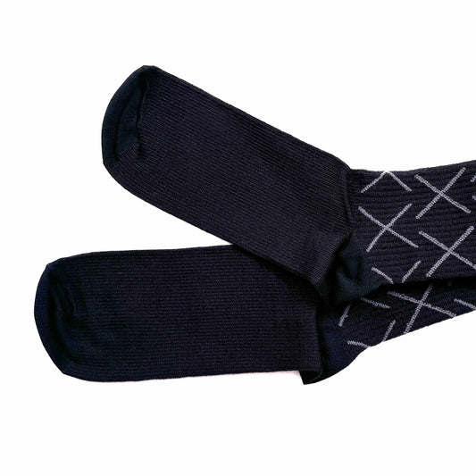 WOOL CT SOCKS - BLACK