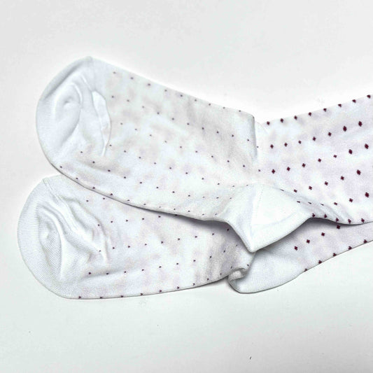 CT POPART JACQUARD SOCKS - WHITE