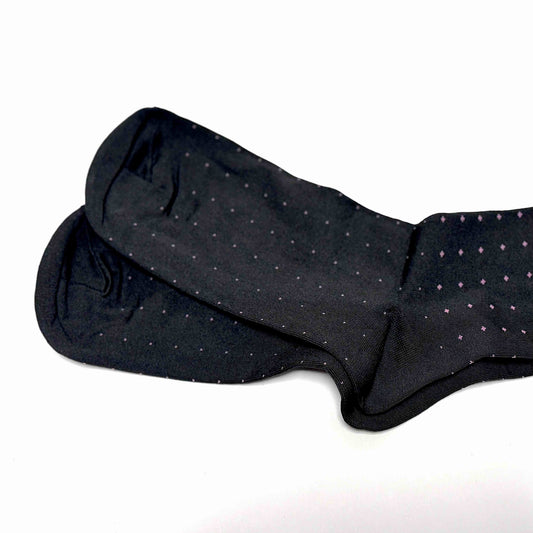 CT POPART JACQUARD SOCKS - BLACK