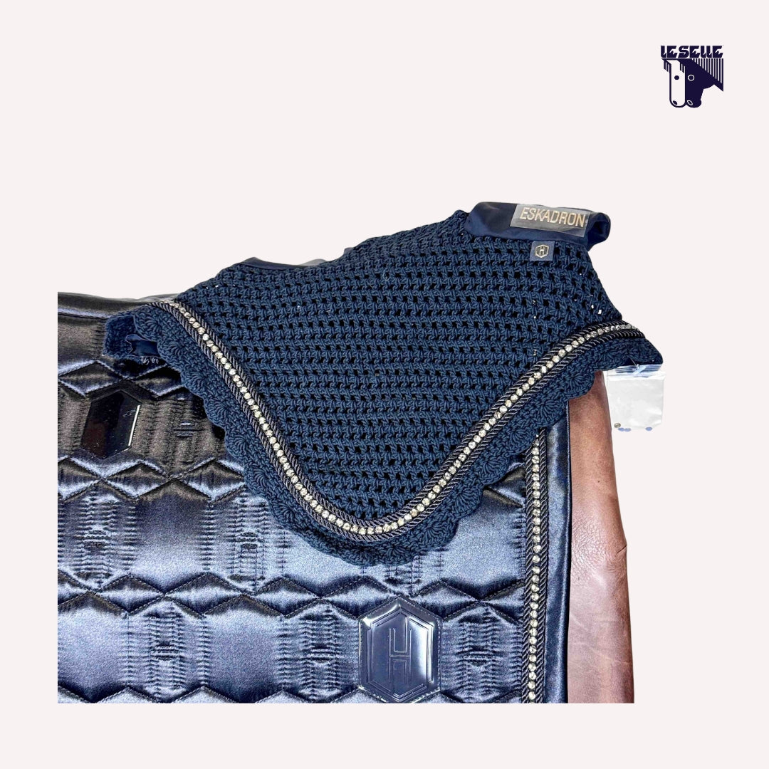 COMPLETO ESKADRON SATIN CRYSTAL - NERO
