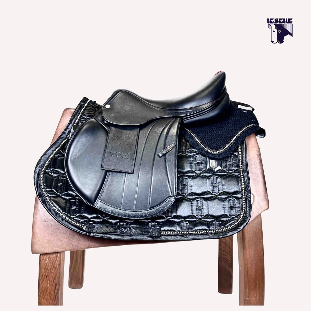 COMPLETO ESKADRON SATIN CRYSTAL - NERO