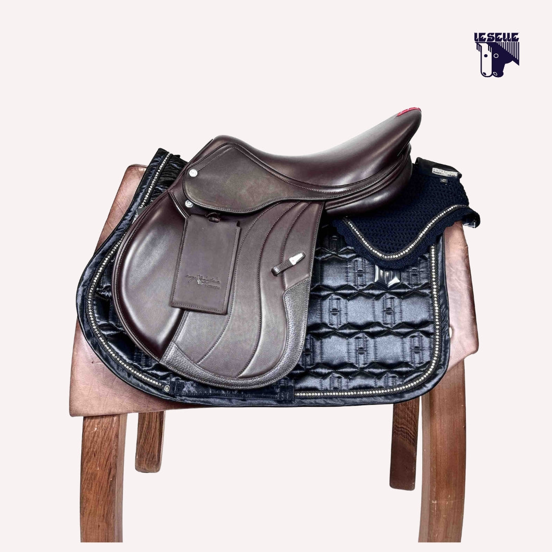 COMPLETO ESKADRON SATIN CRYSTAL - NERO