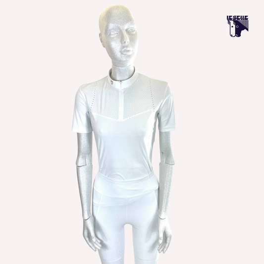 PERFORATED EQUESTRIAN COMPETITION POLO