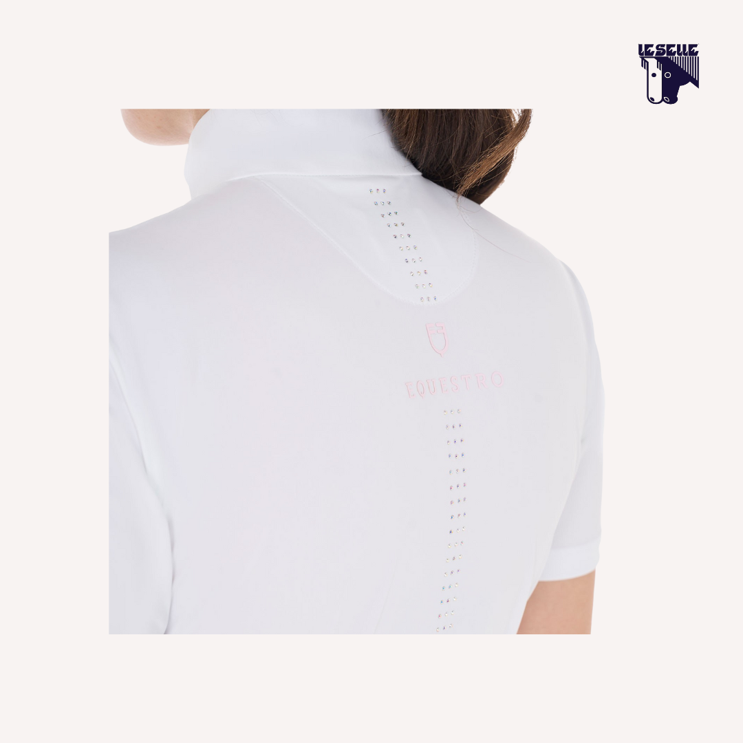 PERFORATED EQUESTRIAN COMPETITION POLO