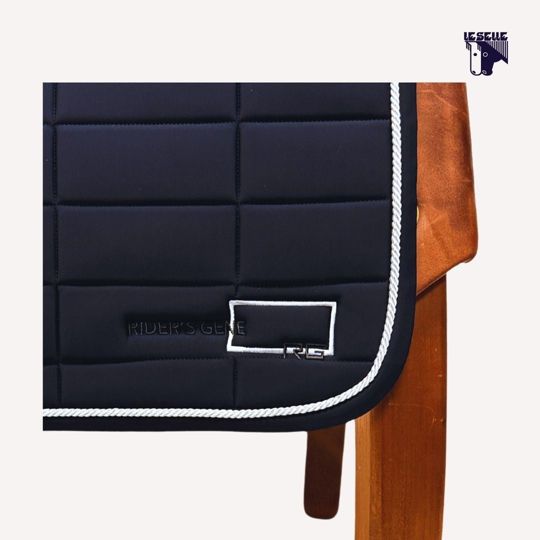 SADDLE PAD AND HOOD RG - BLUE