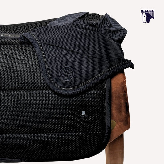 ESKADRON MESH 2 SADDLE PAD AND HOOD - BLACK