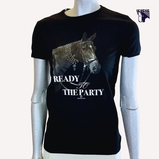 T-SHIRT EQUESTRO READY TO THE PARTY