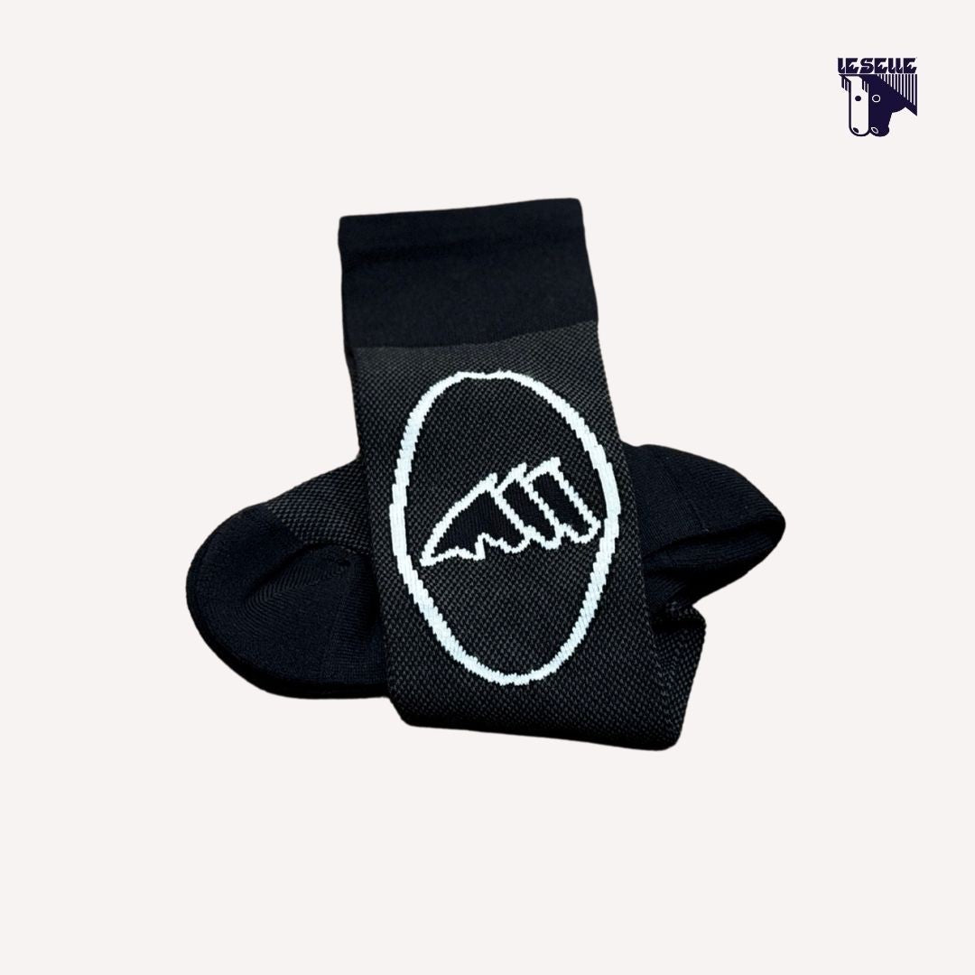 EQUILINE CARLIC RIDING SOCKS - BLACK