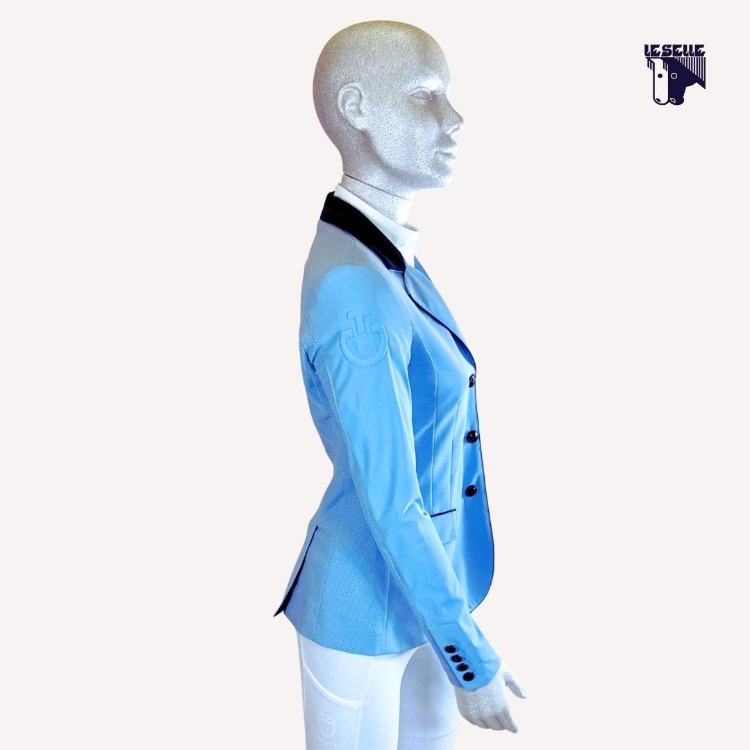 CAVALLERIA TOSCANA COMPETITION JACKET - LIGHT BLUE