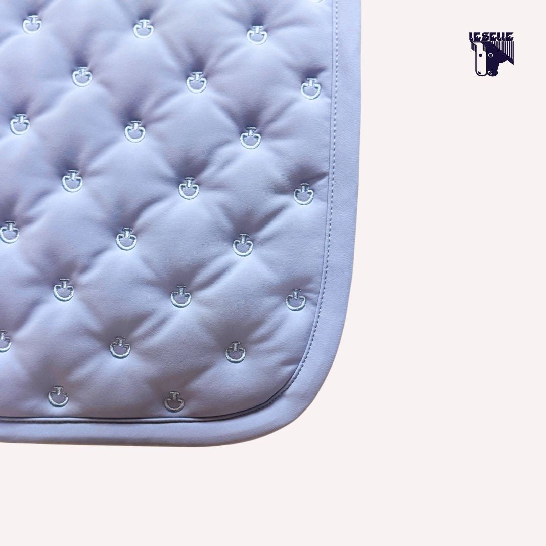 SET CT EMBROIDERY QUILTED - AZZURRO