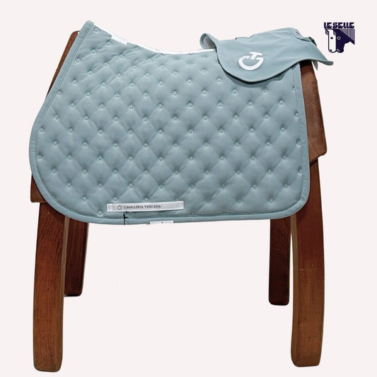 SET CT EMBROIDERY QUILTED COB - ACQUA