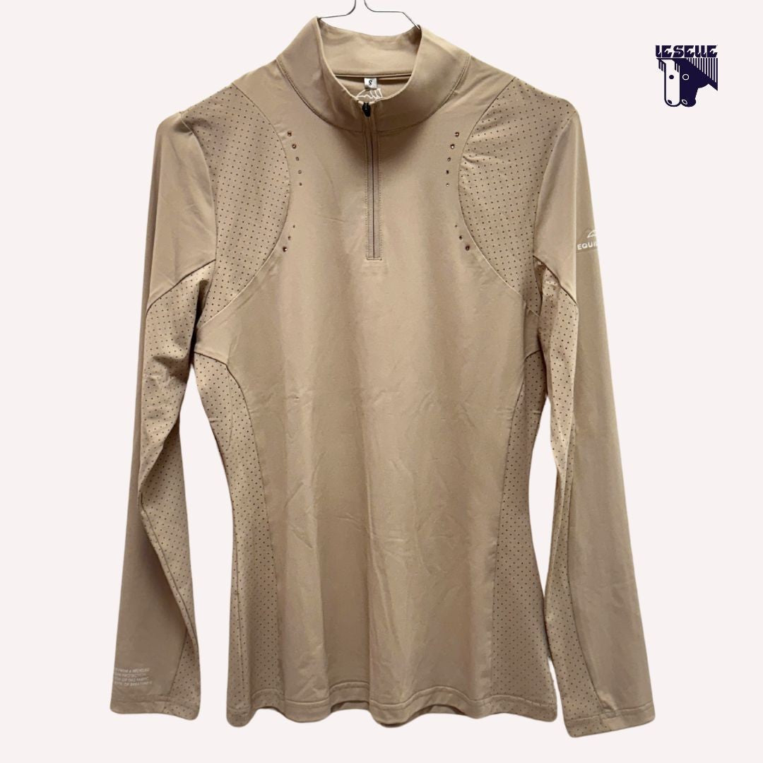 TRAINING TOP EQUILINE M/L - BEIGE