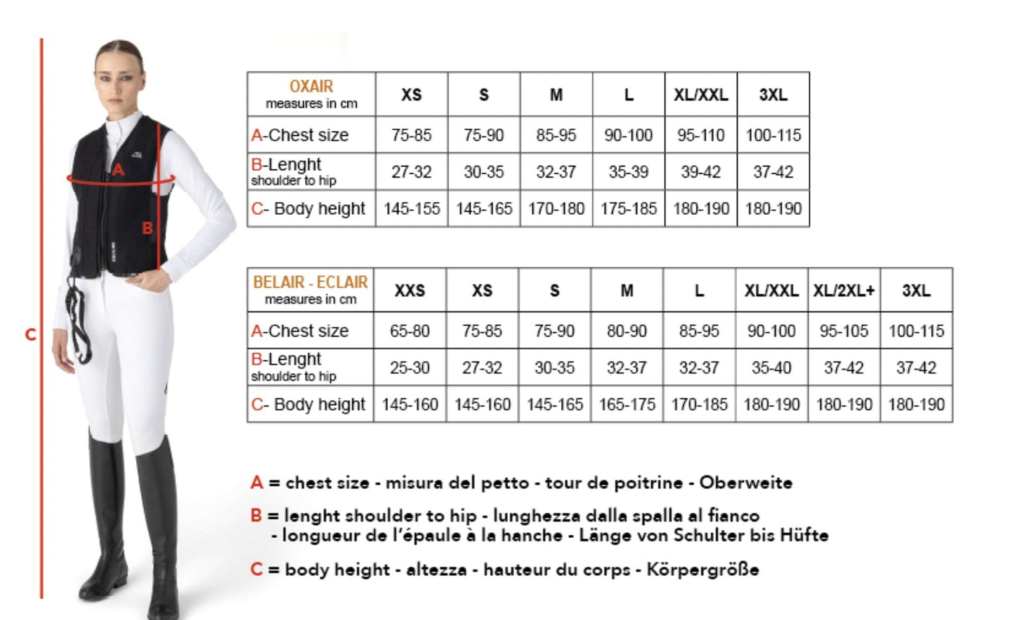 EQUILINE AIRBAG - BLUE