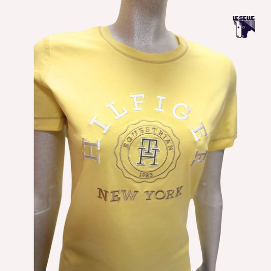TOMMY HILFIGER NEWPORT T-SHIRT - YELLOW