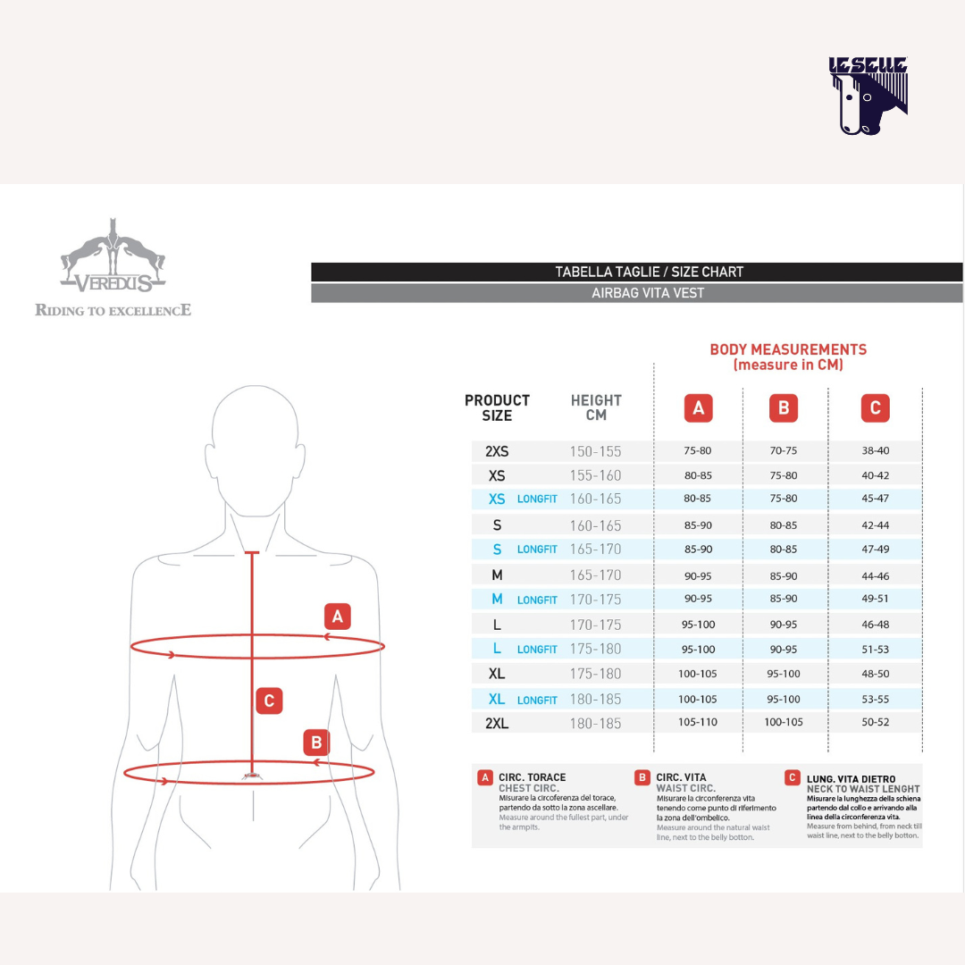 AIRBAG VITA VEST VEREDUS