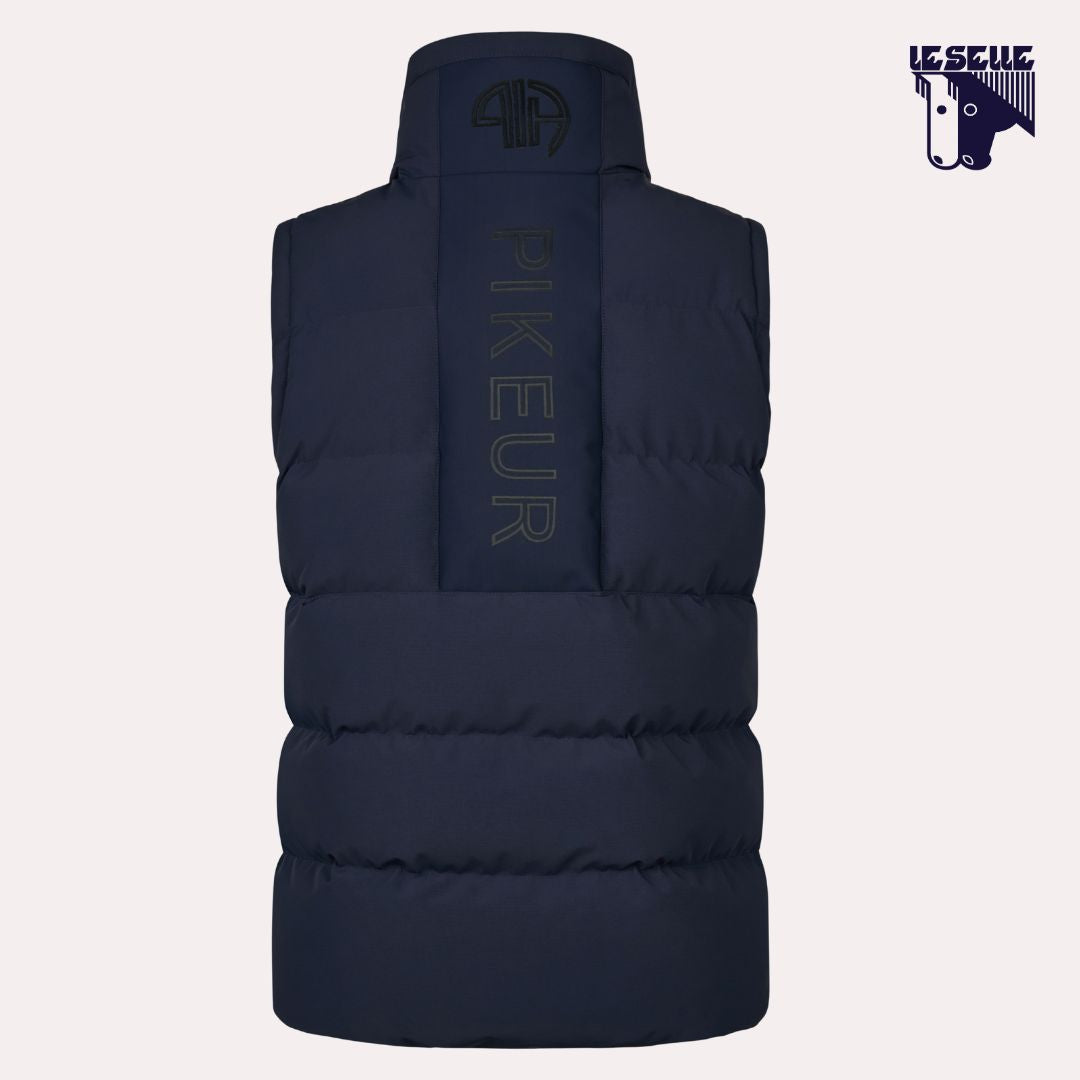 PUKEUR QUILTED RIDING VEST - BLU