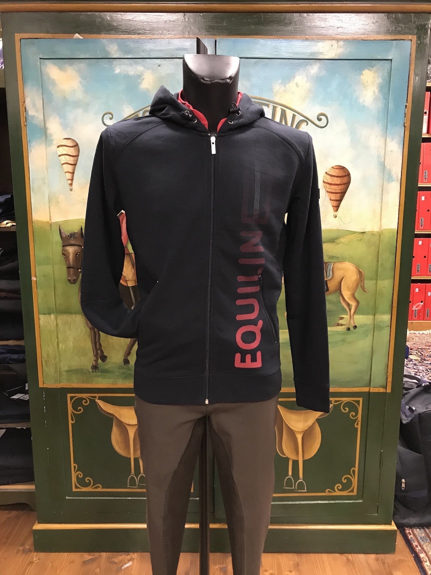 EQUILINE GARNET SWEATSHIRT