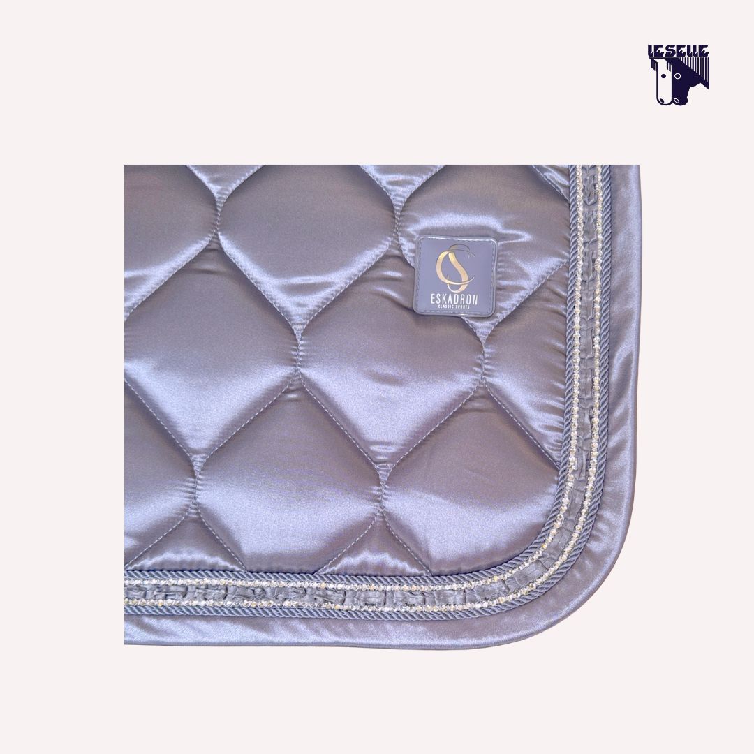 SOTTOSELLA E CUFFIETTA ESKADRON SATIN FRILLS - ORCHIDEA