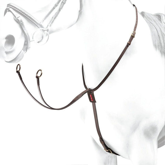 MARTINGALA A COLLIER SELLERIA EQUIPE MARRONE