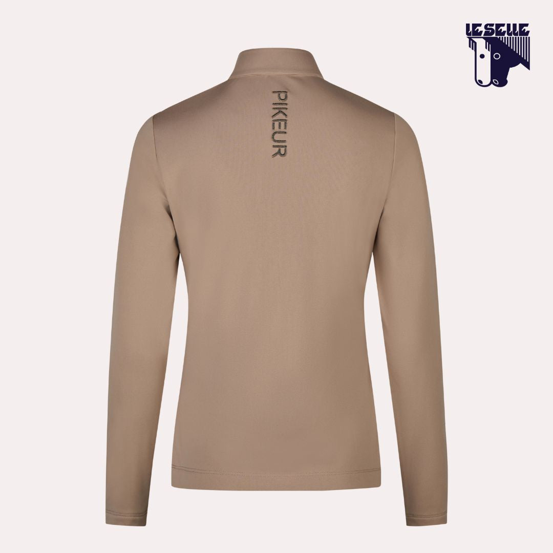 PIKEUR FUNCTION ZIP SHIRT - BEIGE