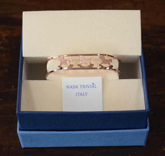 NADA TRIVIAL ROCKING HORSES BRACELET