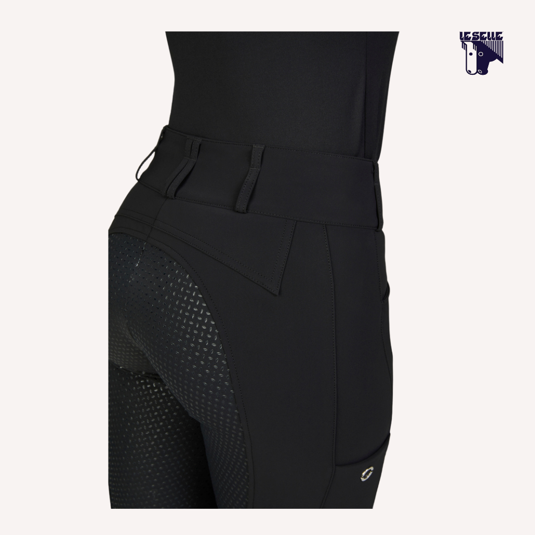 PANTALONI PIKEUR CANDELA - NERO