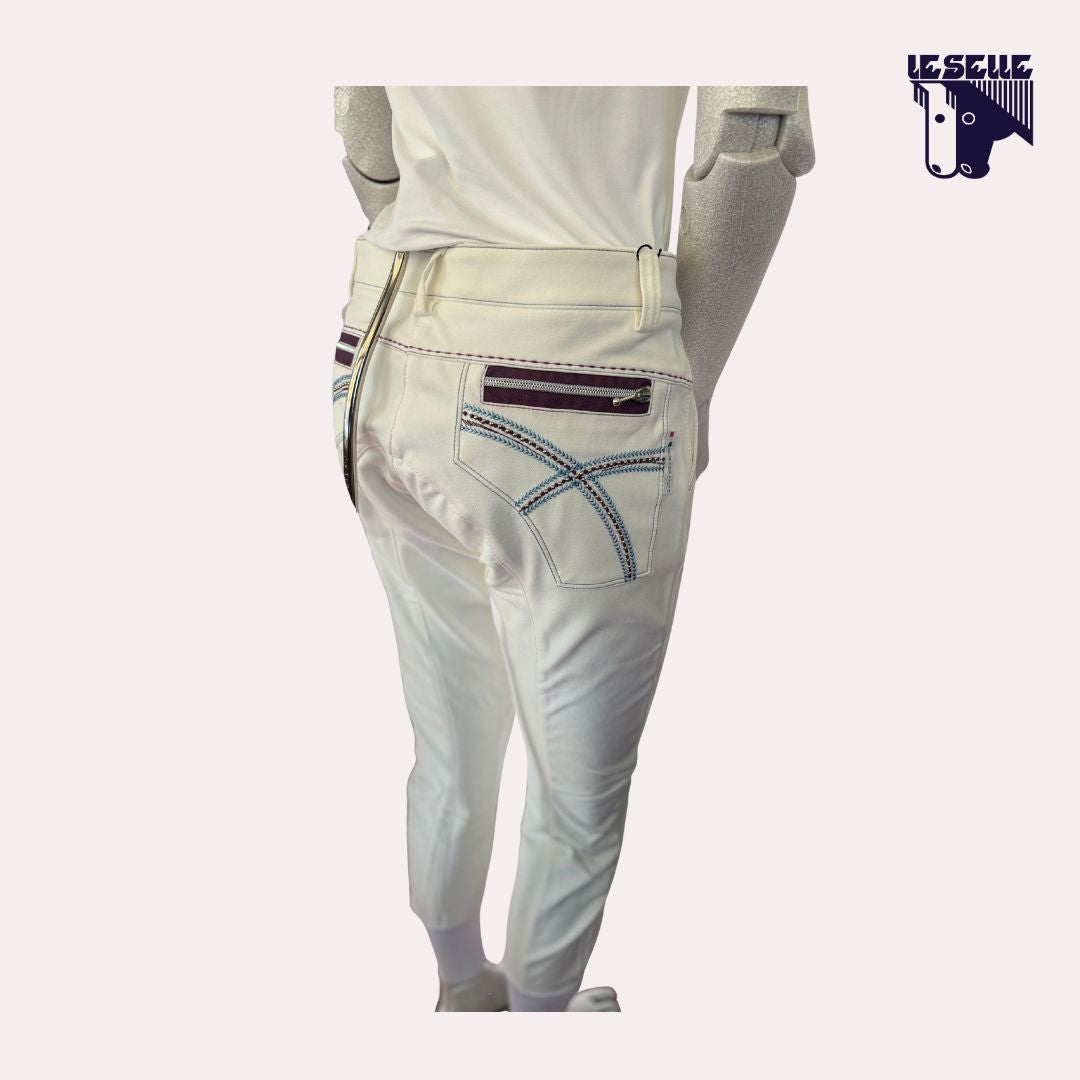 PANTALONE DA GARA ANIMO - BIANCO