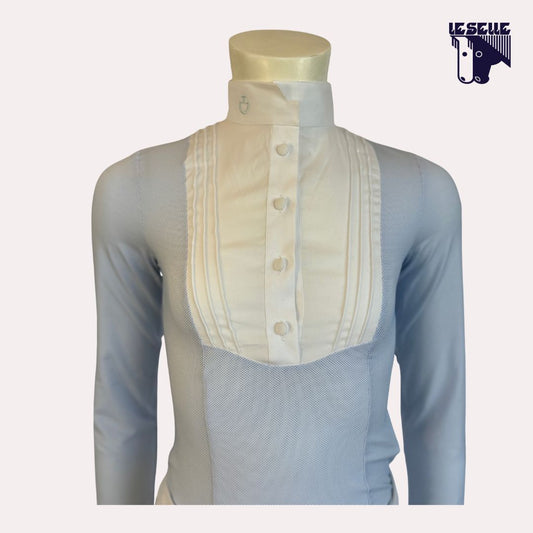 POLO DA CONCORSO BIMBA CAVALLERIA TOSCANA - AZZURRO