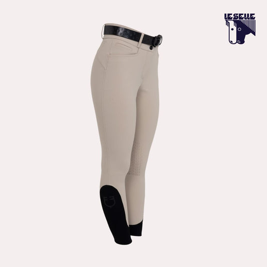 PANTALONI GRIP AL GINOCCHIO EQUESTRO - BEIGE