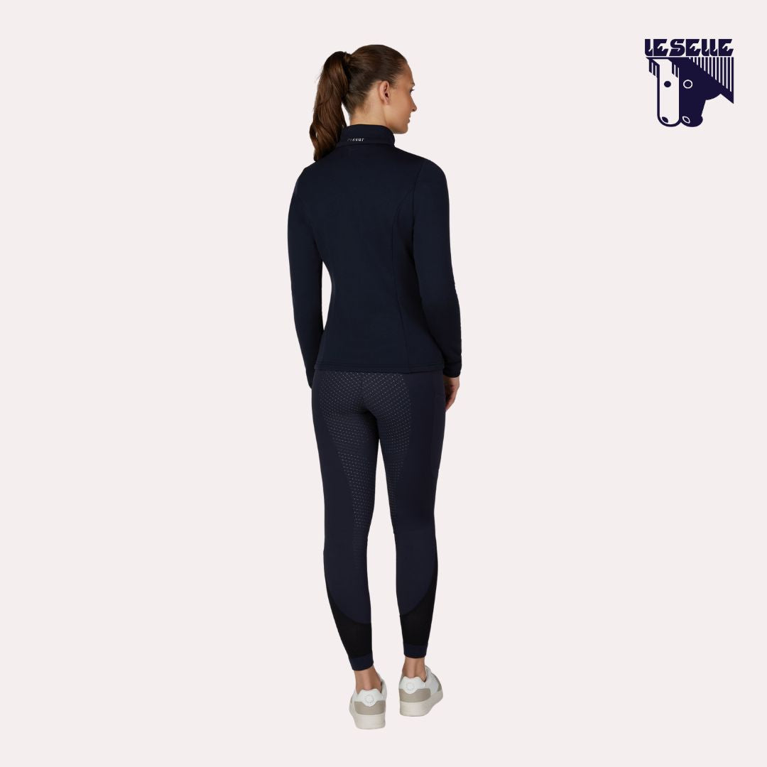 FELPA PIKEUR POLARTEC - BLU