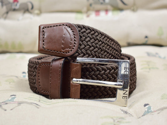 UNISEX EQUILINE BROWN BELT