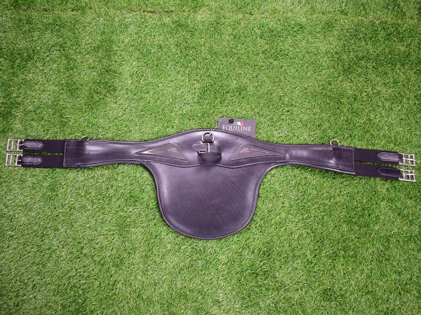 EQUILINE STUD PROTECTION GIRTH - BLACK