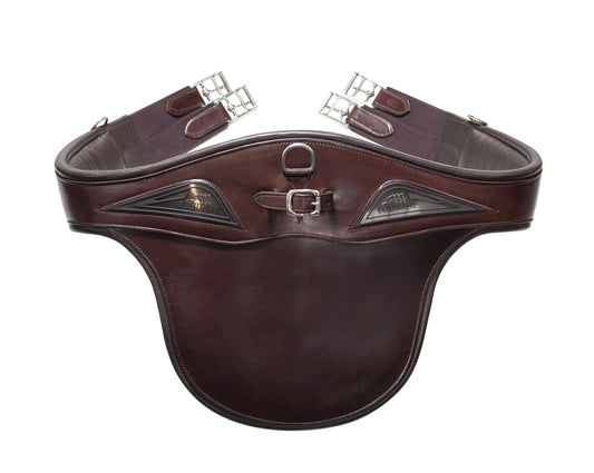 EQUILINE BROWN STUD PROTECTION GIRTH