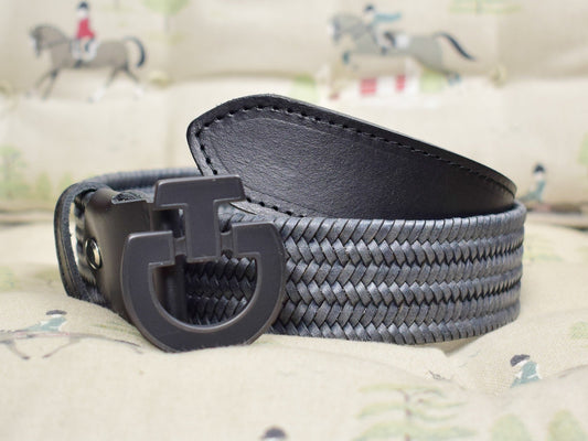 WOMEN'S BELT CT BUCKLE ANTHRACITE