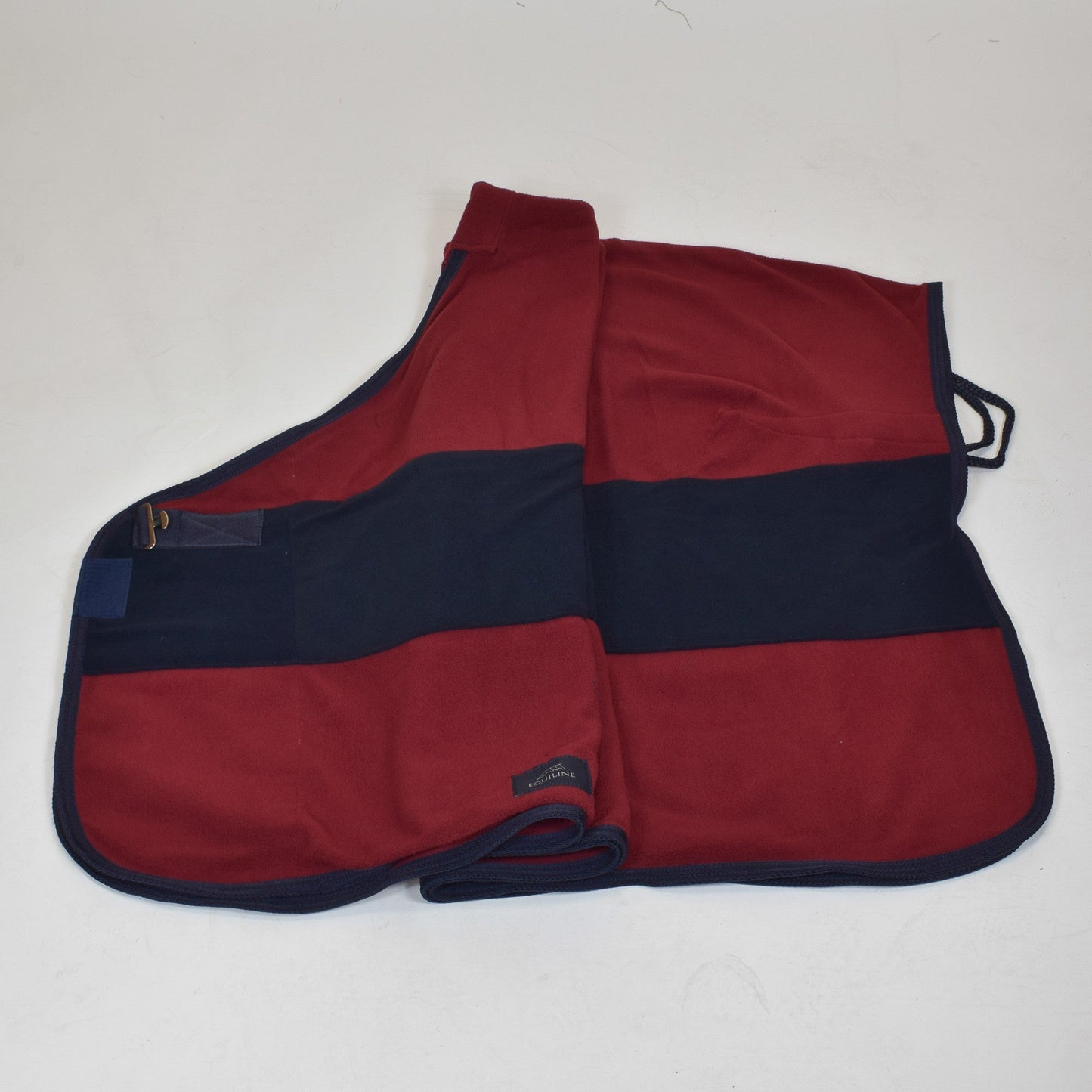 COPERTA IN PILE EQUILINE STEVE - BORDEAUX