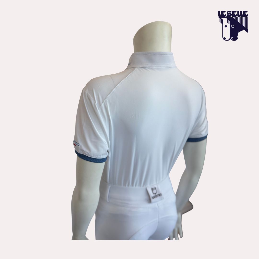 POLO ARIA DA CONCORSO BIMBA SARM HIPPIQUE - BIANCO