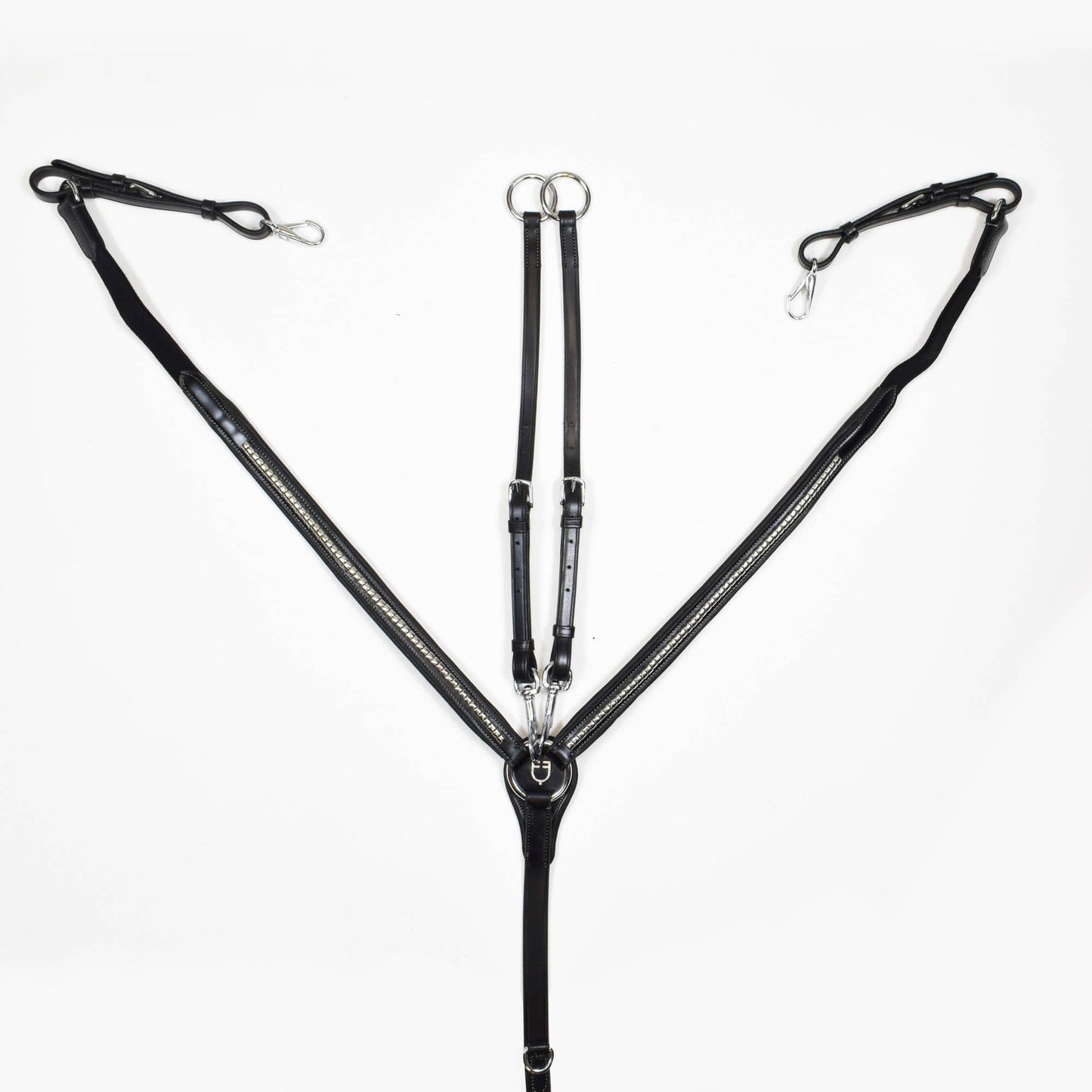 PETTORALE "Y" EQUESTRO CLINCHER - NERO