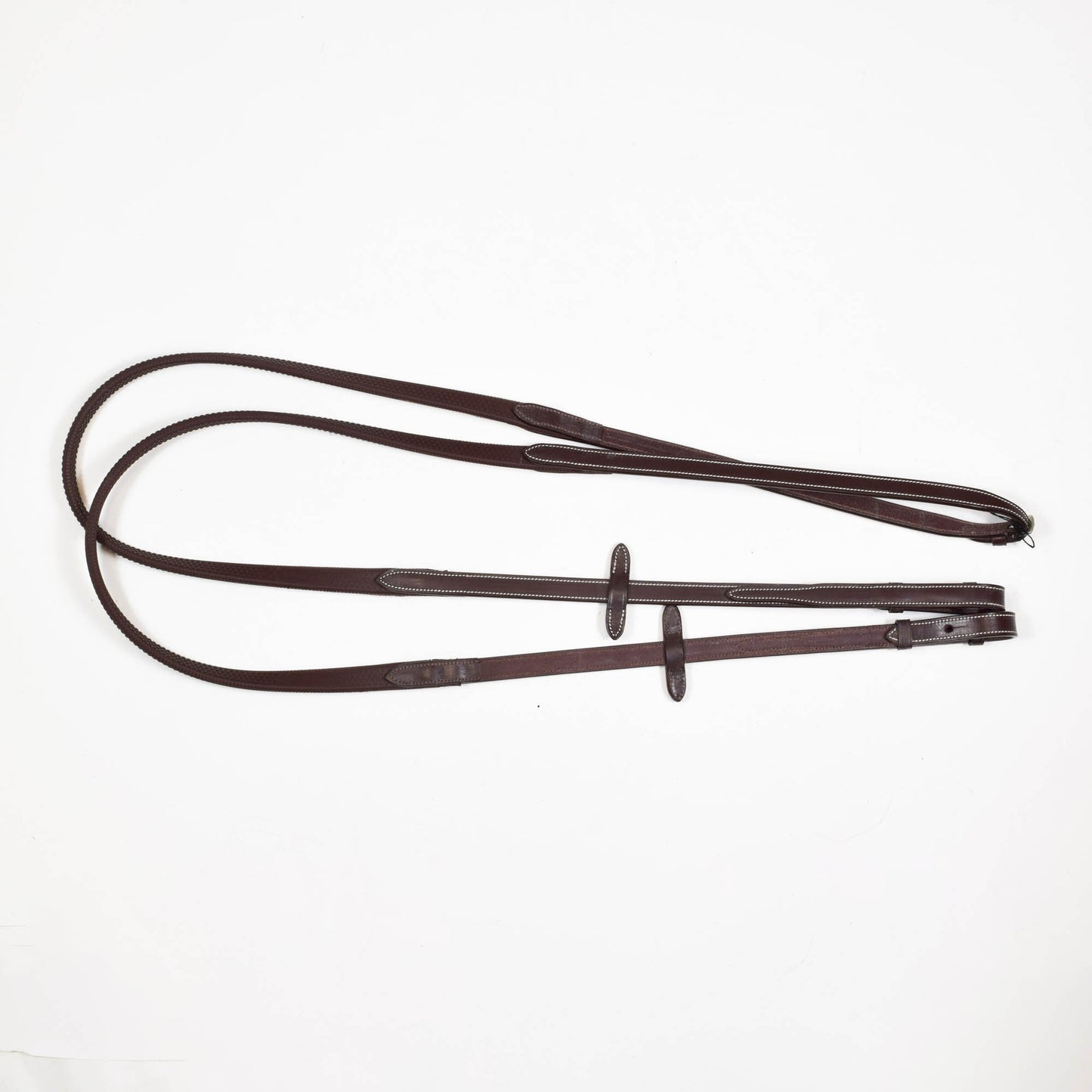 SILVER CROWN REINS - BROWN