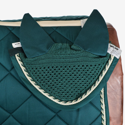 MARTA MORGAN SADDLE PAD AND HOOD - GREEN